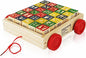 Wooden Alphabet Building Blocks — 30-Piece Set