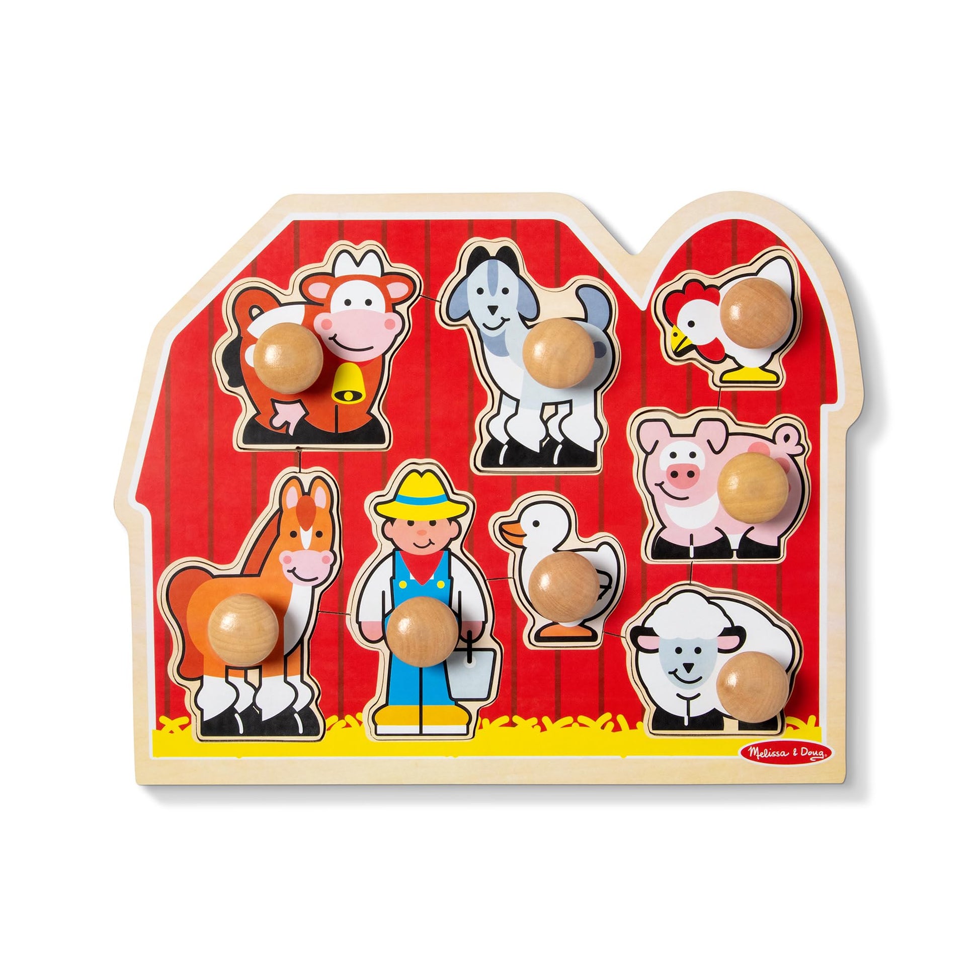 Preschool Wooden Puzzle Set — 4 Tray Themes