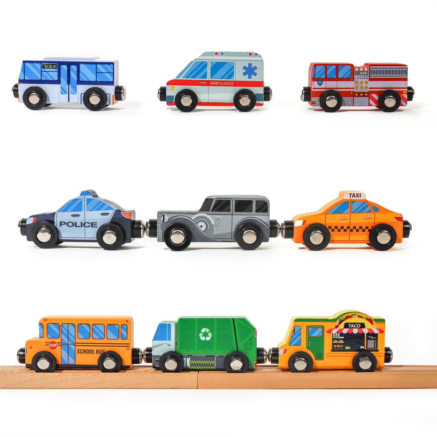 City Rescue Rail Track Set — Cars & Vehicles
