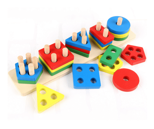 Stacking Ring Shape Matcher — Size Sequencing